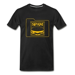 Men's Spam Folder T-Shirt - Black