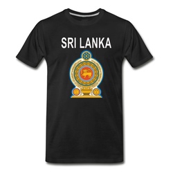 Men's Sri Lanka crest T-Shirt - Black