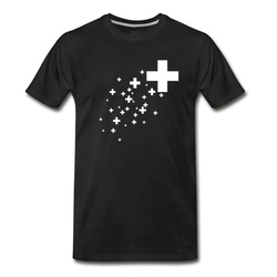 Men's Swiss Cross T-Shirt - Black