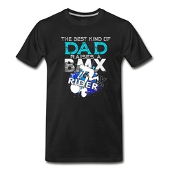 Men's THE BEST KIND OF BMX DAD SHIRT T-Shirt - Black