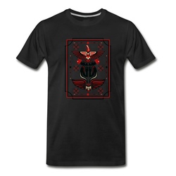 Men's Tribal Wings T-Shirt - Black