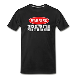 Men's Truck Driver By Day T Shirt T-Shirt - Black