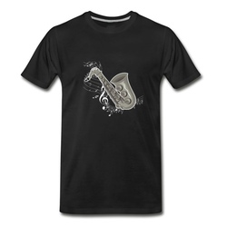 Men's Trumpet T-Shirt - Black