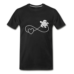 Men's Turtle Lover Shirt T-Shirt - Black