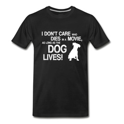 Men's WE LOVE THE MOVIE DOGS T-Shirt - Black