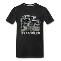 Men's Wrangler Jeep No Problem T-Shirt - Black