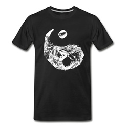 Men's Yin Yang T-Shirt - Black